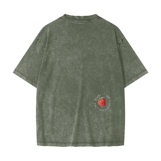 Camiseta ROTA “Fadepoint” | Camiseta holgada de algodón lavado de alto gramaje – 100 % algodón