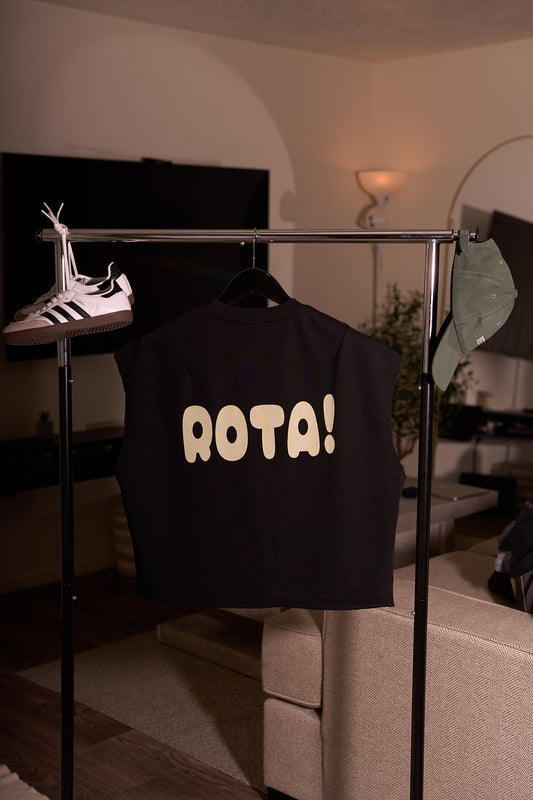 Camiseta sin mangas Edge Frame | Top de corte urbano de género neutro