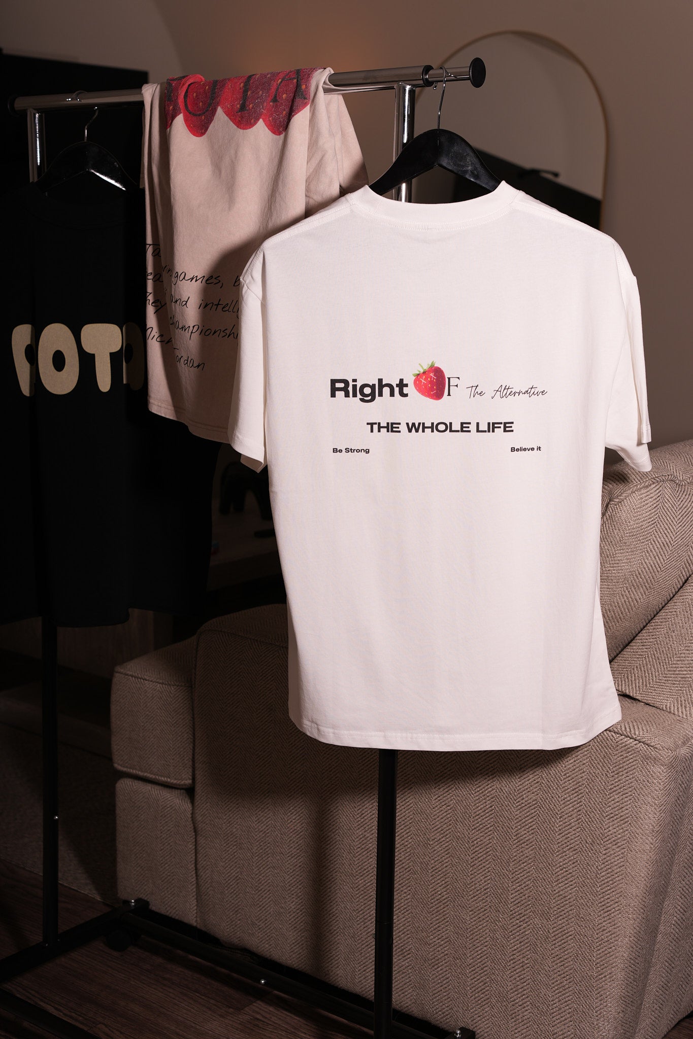 Whole Manifest Tee | Lightweight Cotton Loose Fit T-Shirt – Gender Neutral