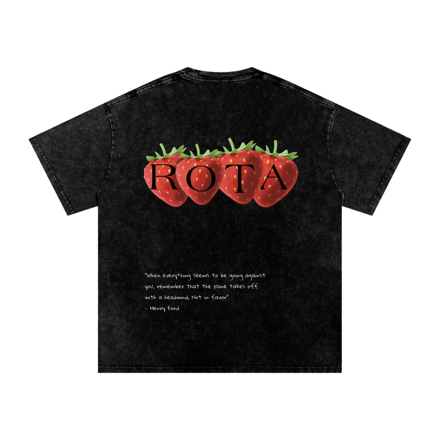 ROTA Heart Signal Tee | Acid Wash Oversize T-Shirt – Gender Neutral