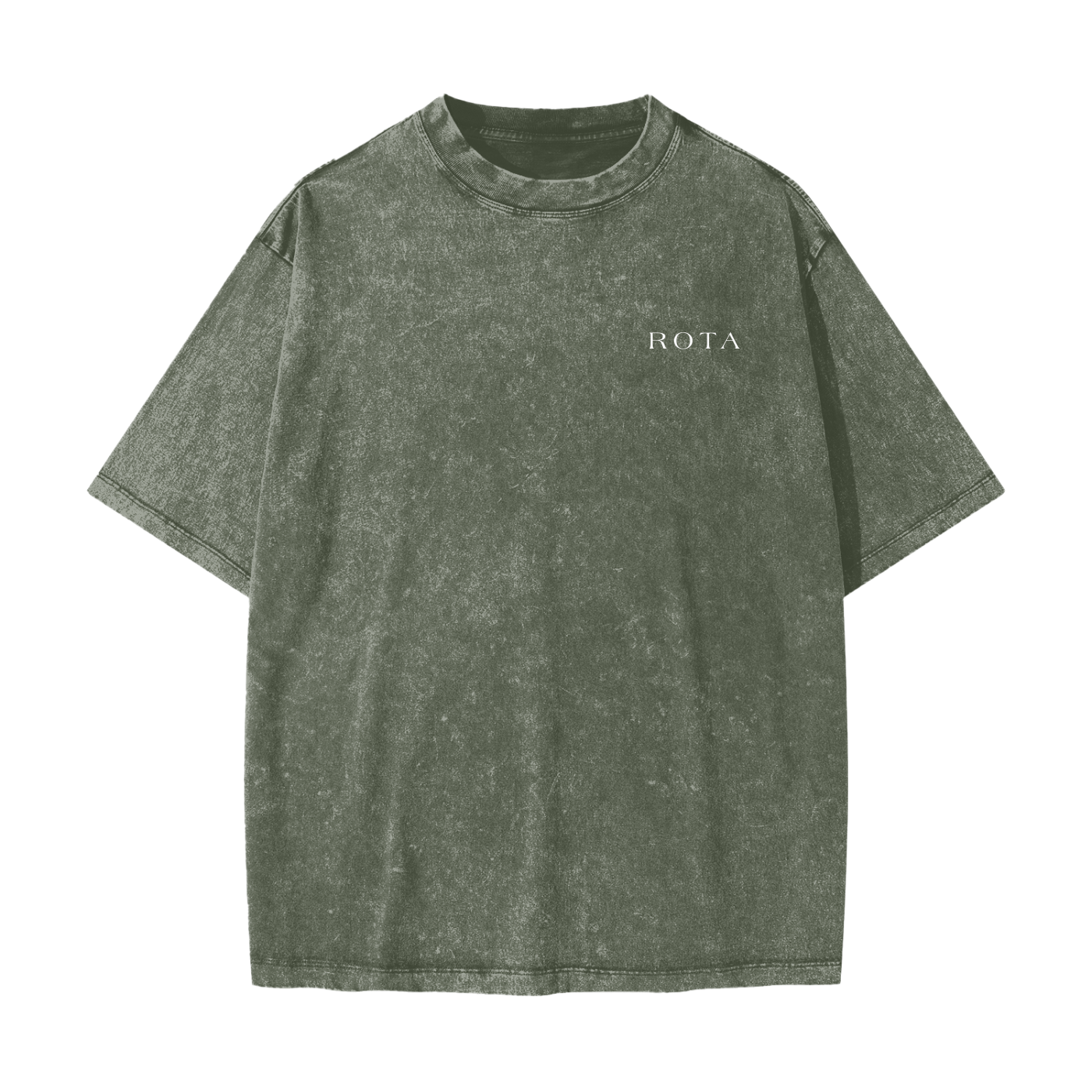 ROTA “Fadepoint” Tee | Washed Cotton Heavyweight Loose Fit T-Shirt – 100% Cotton